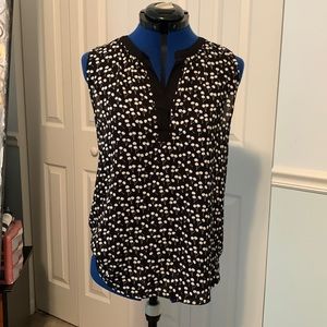 Loft sleeveless blouse